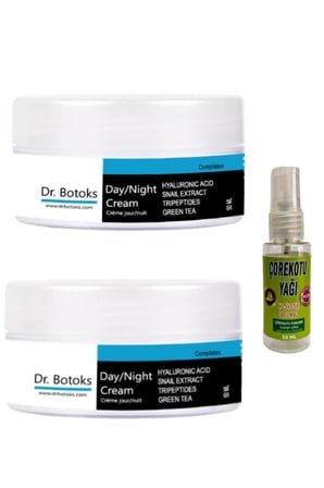Dr Botoks Yaslanma Karşıtı Yüz Bakım Kremi 50 ml x 2 adet+Çörek Otu 30 ml