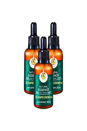 Essence Parlak Uzun Sağlam Saçlar Ve Sakallar Serumu 3adetx30 ml Ölçeğinde Natural Essence