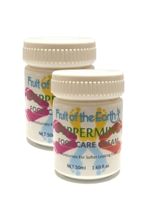 Foot Care Cream Cooling Peppermint 50 ml Ayak Bakım Kremi Nane Ferahlığı ve Kokusu 2 Adet