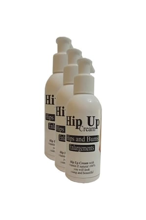 Hip Up Hip Enlargement Cream Kalça Kaldırma , Vücut Kremi 120 ml 3 Adet