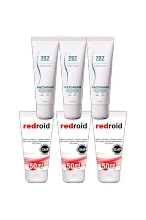 Kaz Gagası 100 ml Rahatlatıcı Kremi Redroid Rahatlatıcı Için 50 ml Set Paket