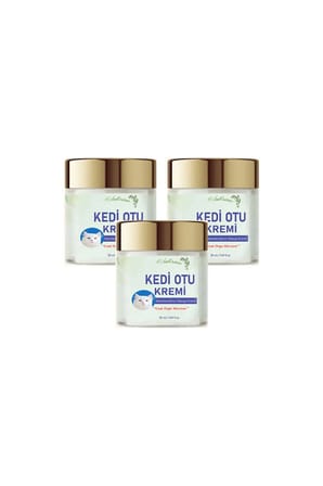 Kedi Otu Kremi Uzak Doğu Mucizesi Doğal Etkili Masaj Krem 50ml X 3 ADET