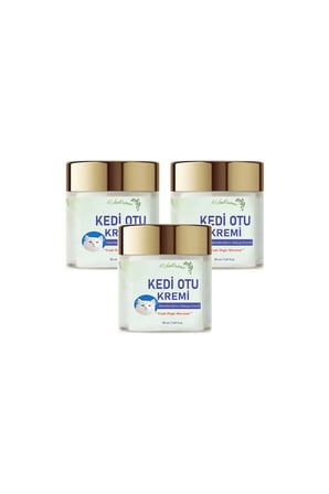 Kedi Otu Kremi Uzak Doğu Mucizesi Doğal Etkili Masaj Krem 50ml X 3 ADET
