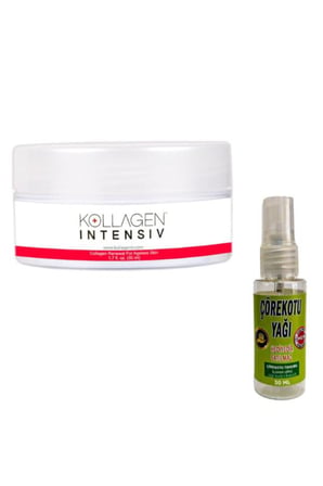 Kollagen Intensiv Kırşıklıklara Karşı Zamana Meydan Okuyan Yüz Bakım Kremi 50 ml+Masaj Yağıyla