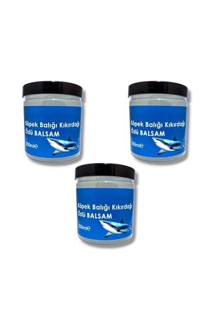 Köpek Balığı Kıkırdağı Özlü Rahatlatma Kremi 250 ml - 3 Adet