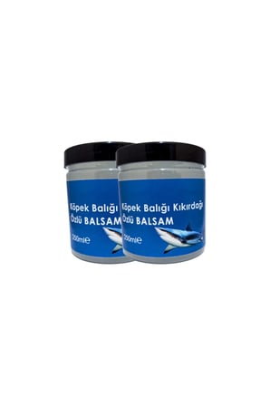 Köpekbalığı Kremi 250 ml Rahatlatıcı Masaj Bakım Kremi - 2 Adet