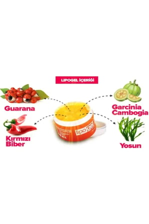 Lipo Selülit Jeli - Orijinal Lipo Gel Bölgesel Kullanım Jeli 150ml X 3 ADET