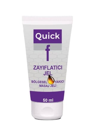 Ouıck Gel Bölgesel Masaj ve Bakım Kremi 50 ml x 1 ad