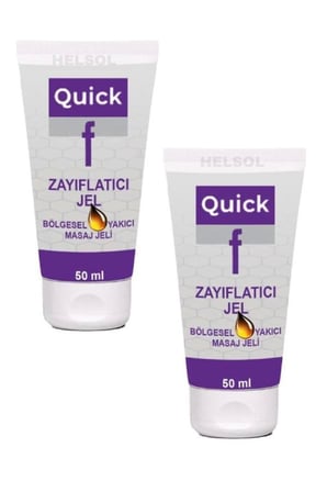Quick Gel  Masaj Bakım Kremi 50 mlx 2 ad+Çörek Otu Yağı 30 ml