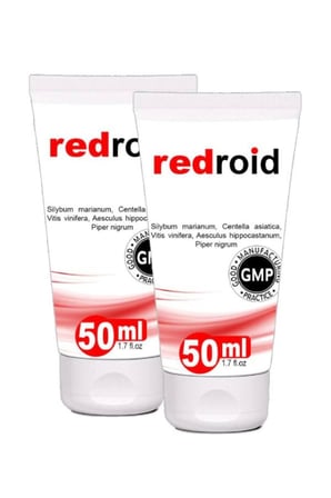Redroid  Rahatlatıcı  Masaj Bakım Kremi50 ml 2 Adet