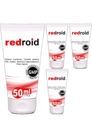 Redroid 4 Adet Rahatlatıcı Masaj Kremi 50 ml Özel Krem