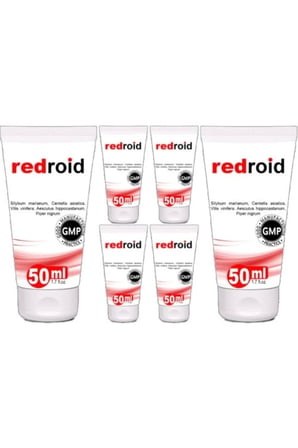 Redroid 6lı Paket Rahatlatıcı Masaj Kremi 50 ml Özel Krem
