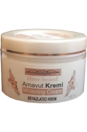 Three Brand 100 ml Arnavut Aklık Kremi 1 Ad + Russıan Glare Tüy Dökücü Azaltıcı Merhem 50ML 1 Ad