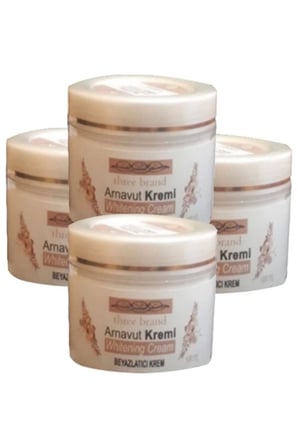 Three Brand 4lü Adet Arnavut Kremi Whitens Cream Tümbölge Aklık Kremi 100 ml