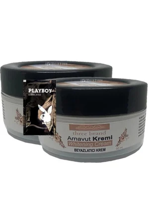 Three Brand Arnavut Kremi Whitens Cream 50 ml Sel Antikara Kremi  + 1 Adet Jel Hediye