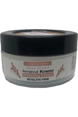 Three Brand Arnavut Kremi Whitens Cream Tümbölge Aklık Kremi 50 ml