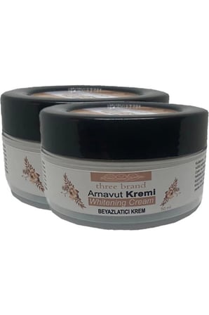 Three Brand Arnavutkremi 2li Adet Whitens Cream Tümbölge Aklık Kremi 50 ml