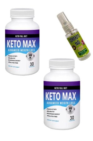 Keto Max Destekleyici Ürün  30'lu X 2 Adet + Masaj Yağı 30 ml