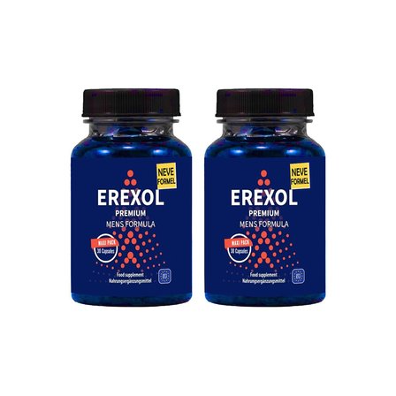 Erexol 2 Adet Erkekleri Desteklemeye L-argininli L-citrullineli macatozlu çinko Üzüm Extreli 30lu
