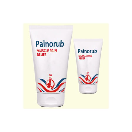 Painorub 2 adet Afrika yabani zencefil özlü Kril yağı ReliefCream Rahatlamaya 50 ml Tüp Krem