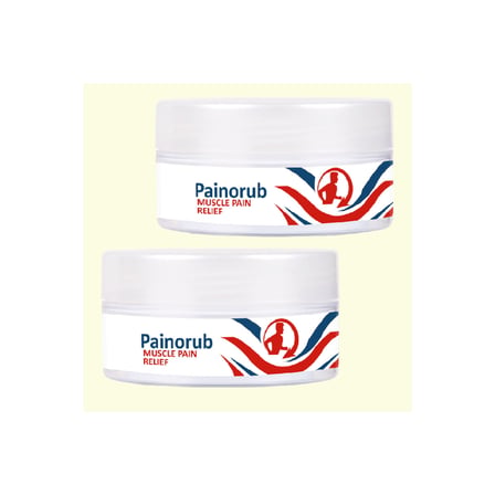 Painorub 2 Adet Afrika yabani zencefil özü Kril yağı ve ReliefCream Rahatlamaya 50 ml Krem