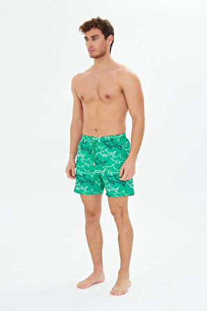 Erkek Stretch Shark Deniz Şortu