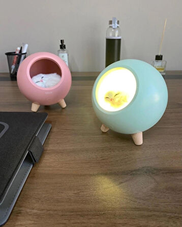 Geox Little Pet House Masa Lambası, Gece Lambası