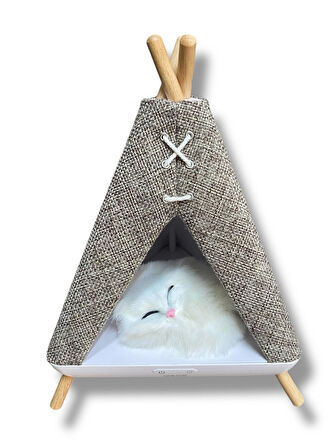 Geox Tent Shape Kedili Masa Lambası, Gece Lambası