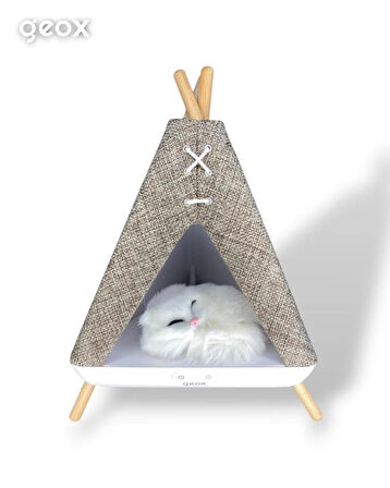 Geox Tent Shape Kedili Masa Lambası, Gece Lambası