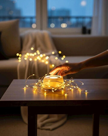 Geox Şerit Ledli Solar Kamp, Karavan, Bahçe, Balkon Aydınlatma Seti