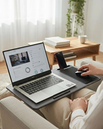 Oxy Minderli Laptop Sehpası