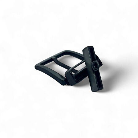 Kemer Tokası 4,5 cm Döner Kafa 1 Adet Siyah Silme (Leathercraft, Deri Hobi)