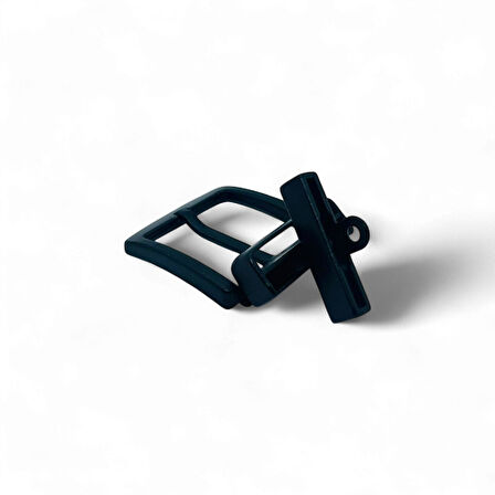 Kemer Tokası 4,5 cm Döner Kafa 1 Adet Siyah Boyalı (Leathercraft, Deri Hobi)