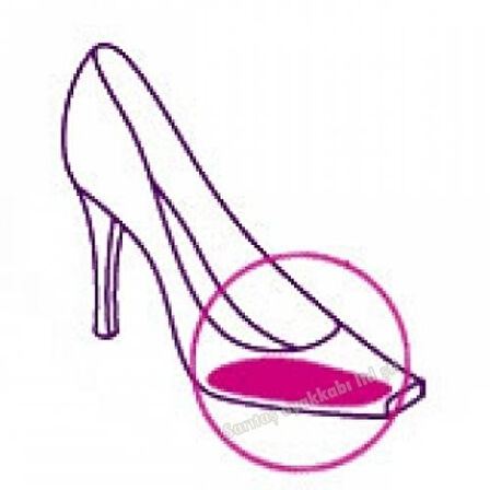 Stiletto Kaydırmaz Jel Taban 1 Çift Kalın Ürün