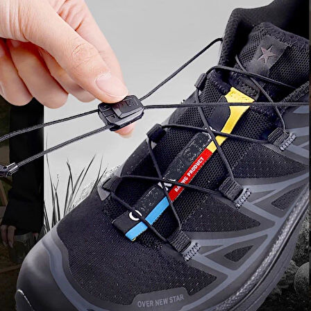 SRTfootcare Akıllı Kilitli Outdoor Ayakkabı Bağcığı 120cm 1 Çift