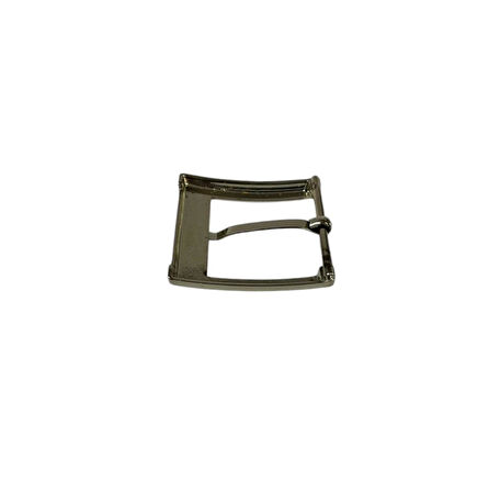 Kemer Tokası 3,5 cm Bej Nikel Hafif Ürün (Leathercraft, Deri Hobi)