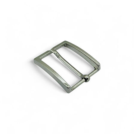 Kemer Tokası 3,5 cm Nikel Renk 1 Adet (Leathercraft, Deri Hobi)