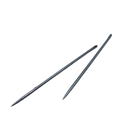 Saraç iğnesi, Deri Dikiş İğnesi Sivri Uç 2 Adet Deri El Aleti 1,2mm x 7,2cm