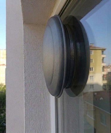 Rüzgar Kesici Yeni Nesil Doğalgaz Cam Menfezi