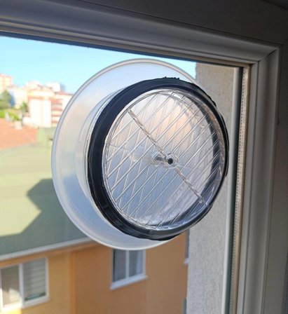Rüzgar Kesici Yeni Nesil Doğalgaz Cam Menfezi