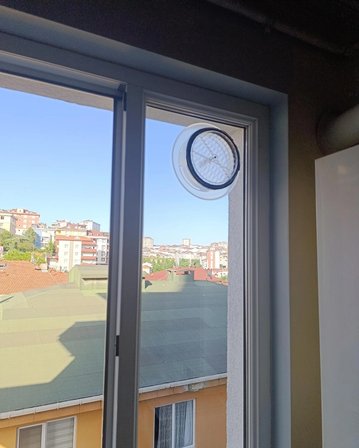 Rüzgar Kesici Yeni Nesil Doğalgaz Cam Menfezi