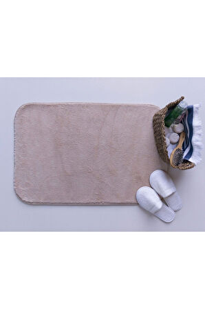 Puffy Yumuşak Banyo Paspas 40 X 60 Kaymaz Ekstra Yumuşak Antrasit