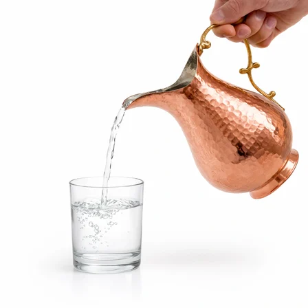 Copper Empire 2 Litre Bakır Ördek Sürahi – Kalaylı Bakır Testi Ayran Sürahisi Dekoratif Bakraç