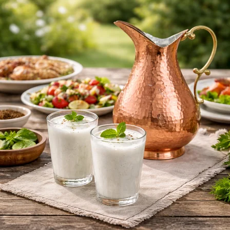 Copper Empire 2 Litre Bakır Ördek Sürahi – Kalaylı Bakır Testi Ayran Sürahisi Dekoratif Bakraç