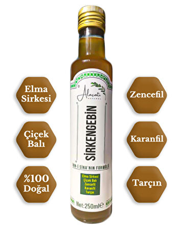 Sirkengebin Prebiyotik Sirkesi İbn-i Sina'nın Formülü 250 ml