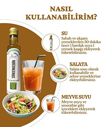 Sirkengebin Prebiyotik Sirkesi İbn-i Sina'nın Formülü 250 ml