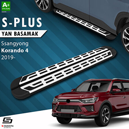 S-Dizayn Ssangyong Korando S-Plus Gri Yan Basamak 183 Cm 2019 Üzeri A+ Kalite
