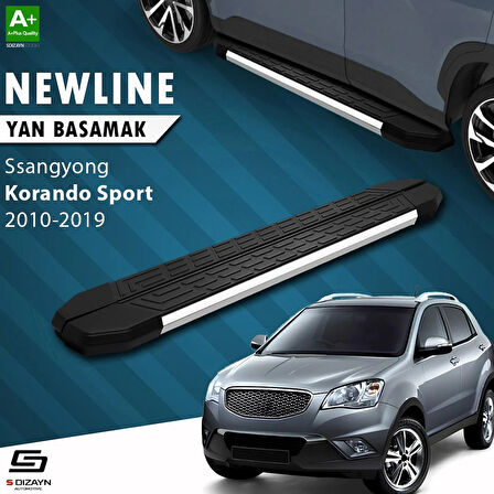 S-Dizayn Ssangyong Korando Sport NewLine Krom Yan Basamak 203 Cm 2010-2019 A+ Kalite