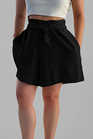 SİYAH ŞORT