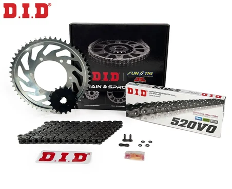 ZİNCİR DİŞLİ SETİ CF MOTO MT (650 cc)  (2022-2023) / CF MOTO / MT / 650cc / ZİNCİR: DID-520 ORING-116 / ÖN-ARKA DİŞLİ :  SUNSTAR (15T-46T) / 2022-2023-2024